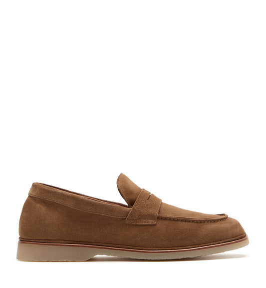 Men's Suede Leather Loafers – Classic, Comfy & Stylish Driving Shoes